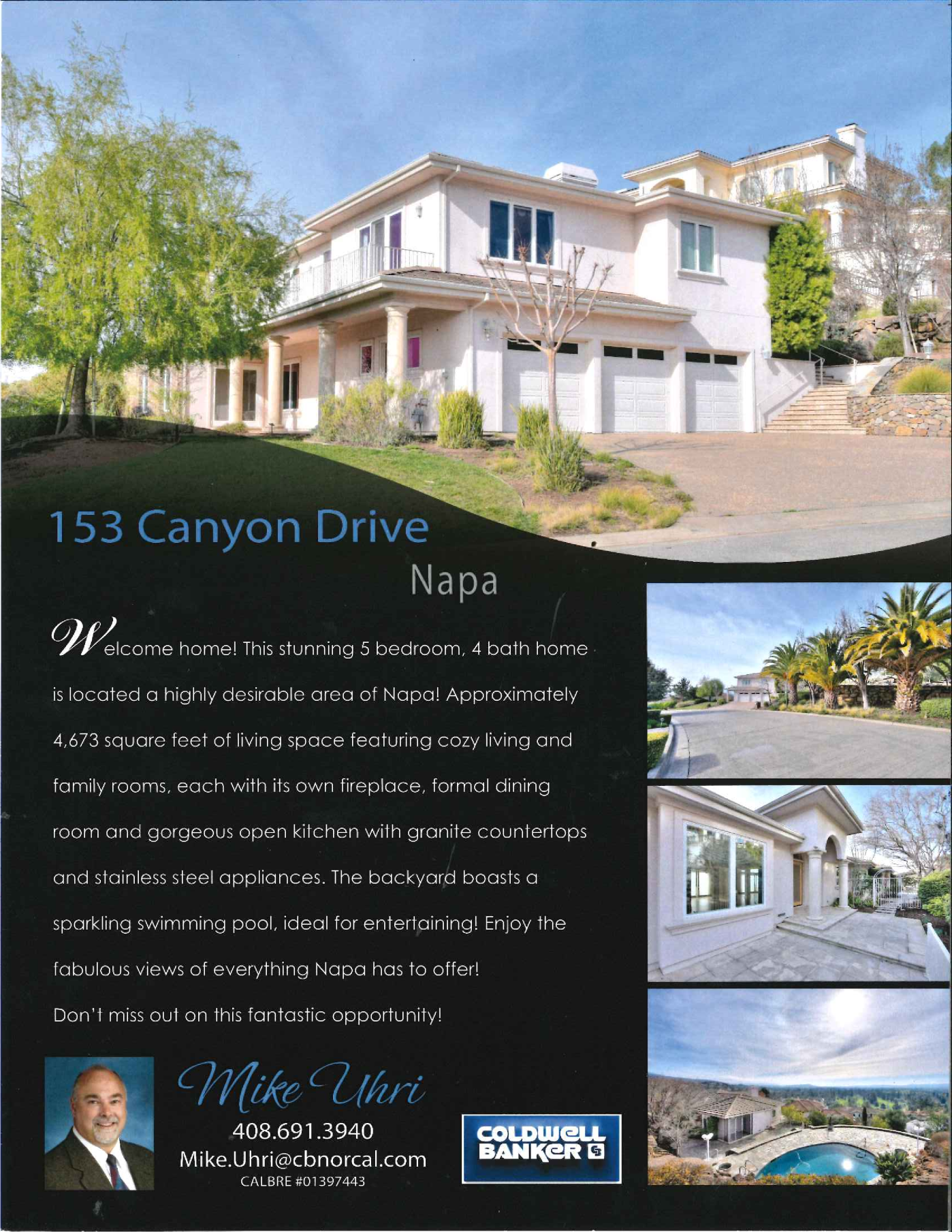 153 Canyon Drive, Napa